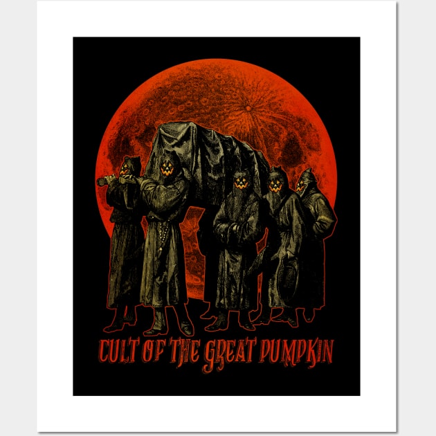 Cult of the Great Pumpkin: Pallbearers Wall Art by Chad Savage